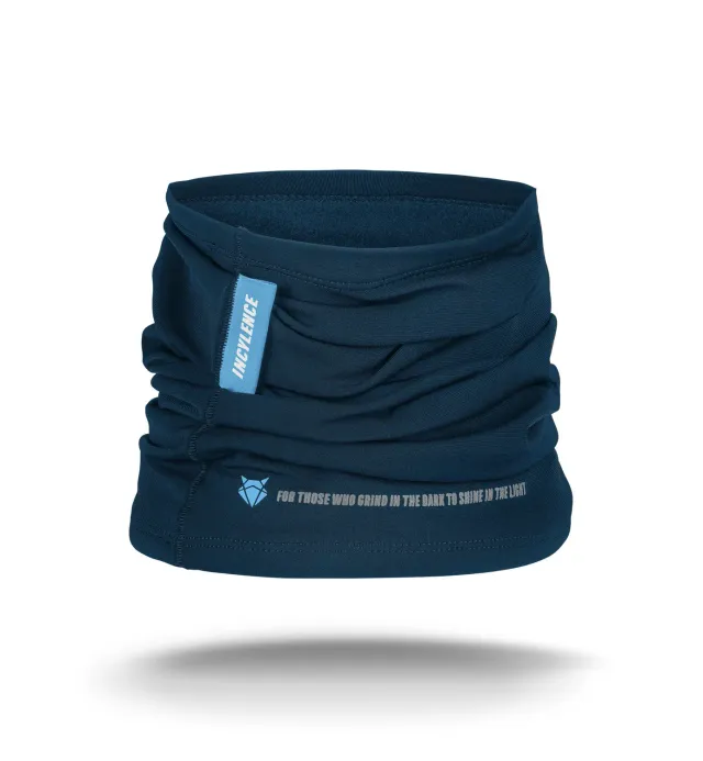 Incylence Neck Tube V1 halsrør navy sky blue – vindtæt