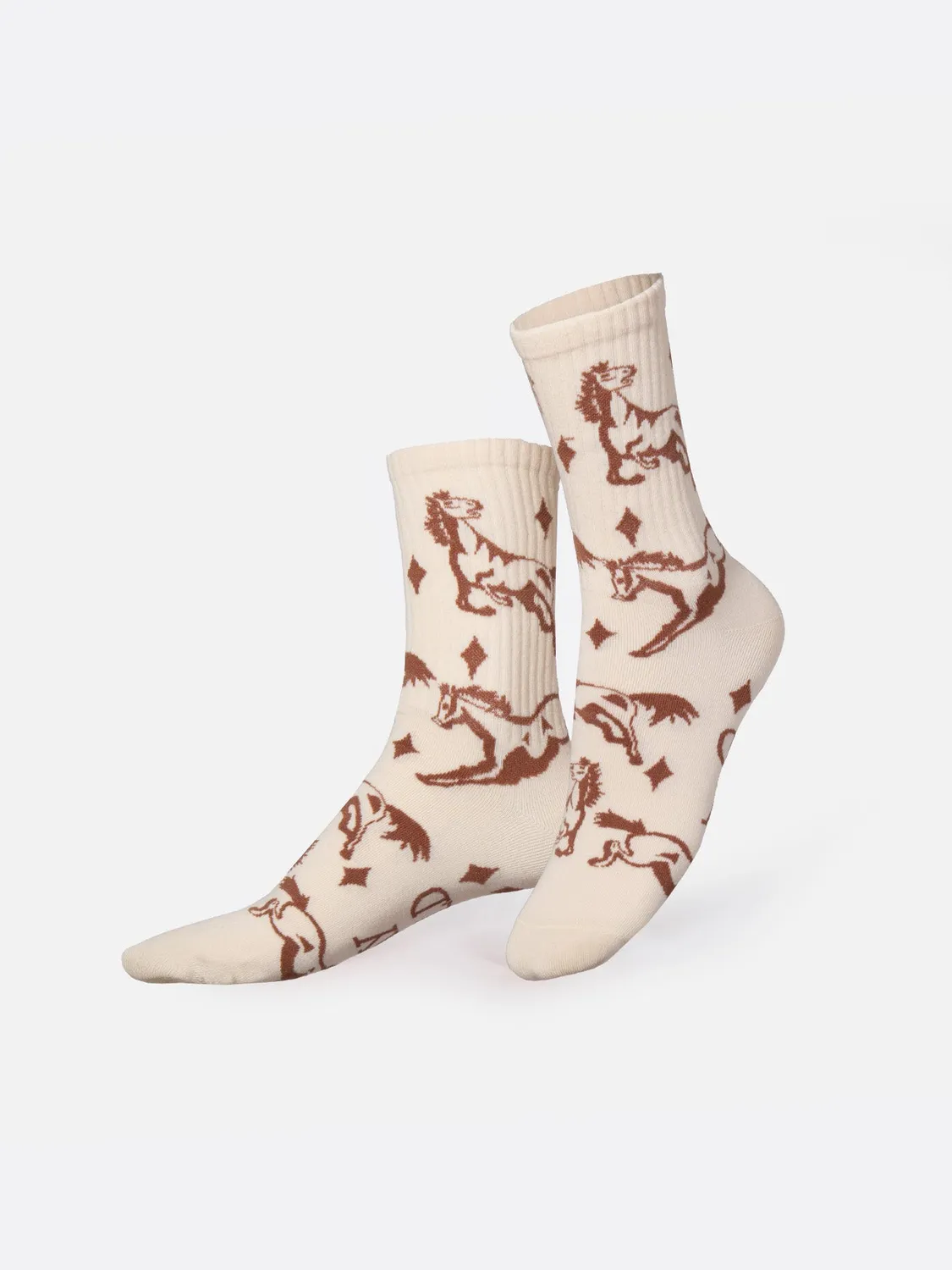 Eat My Socks Wild Horse sokker flat-pack vild stil