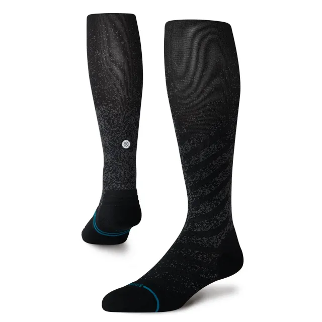 Stance Run Light over calf strømper sort – løbestrømper
