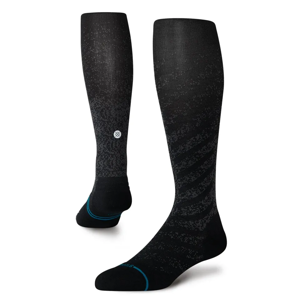 Stance Run Light over calf strømper sort – løbestrømper