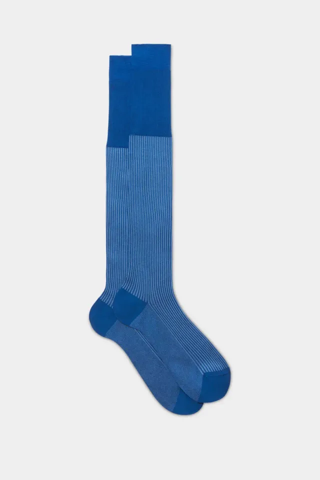Bresciani Essentials Enea herresokker lyseblå 1 par bomuld