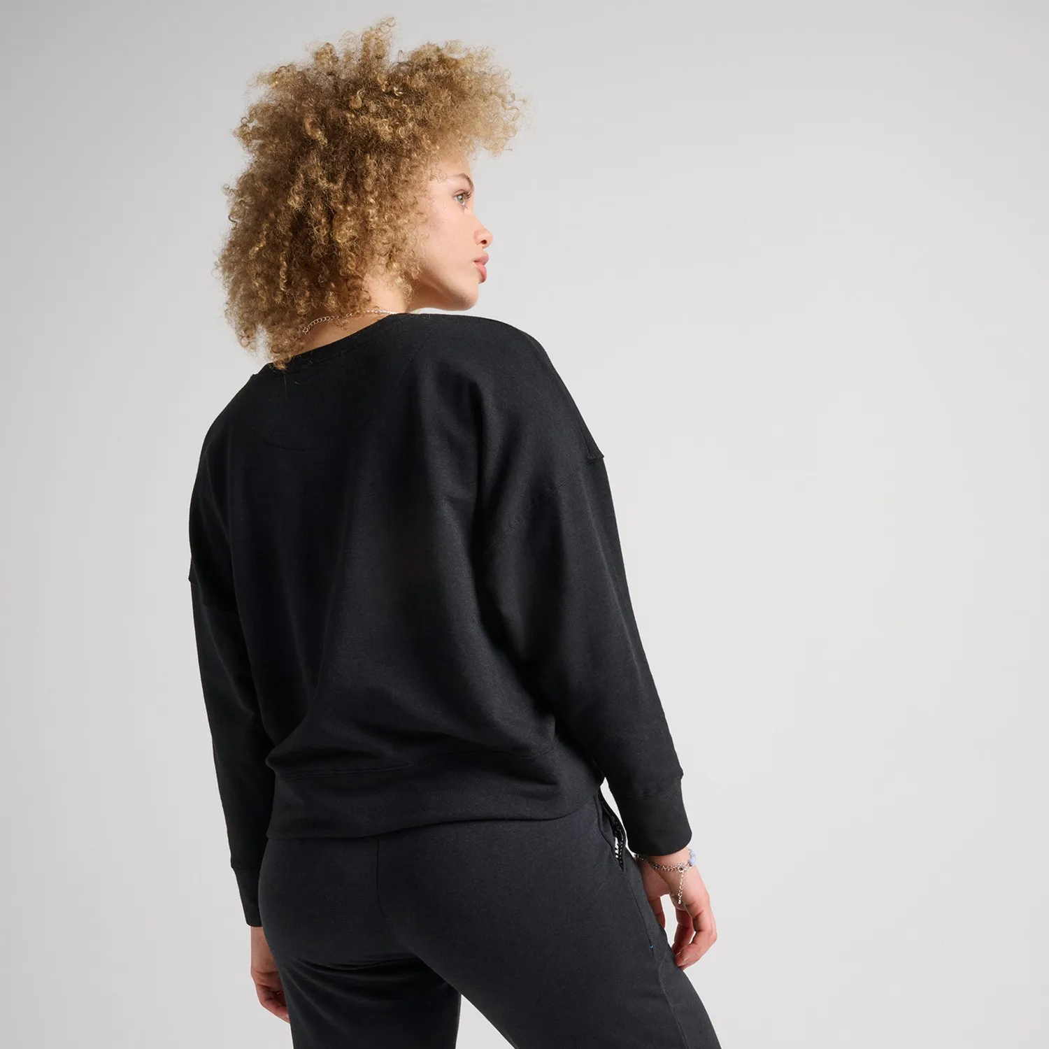 Stance Shelter Crew sweatshirt sort boxy fit