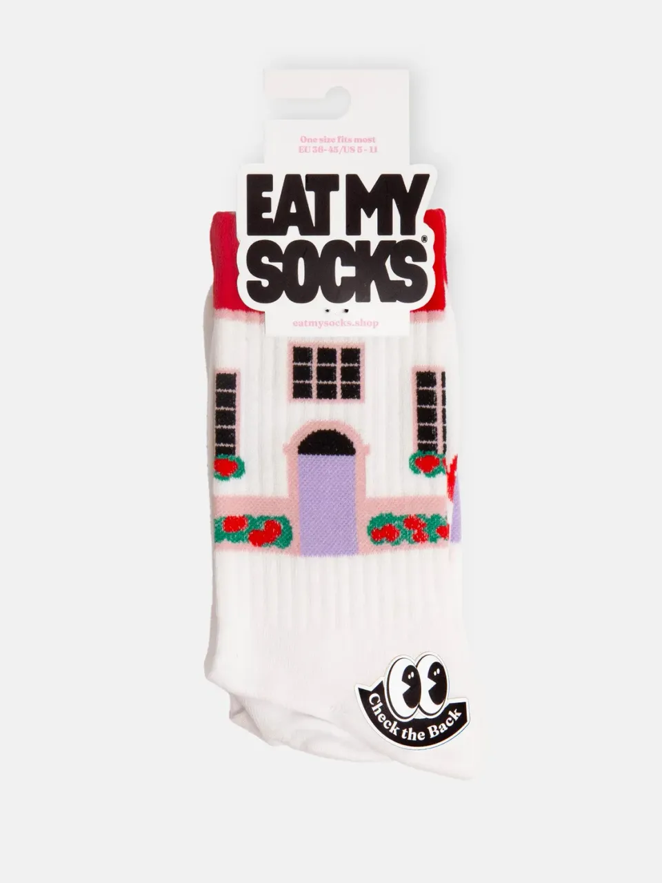 Eat My Socks House sokker 1 par hjemme