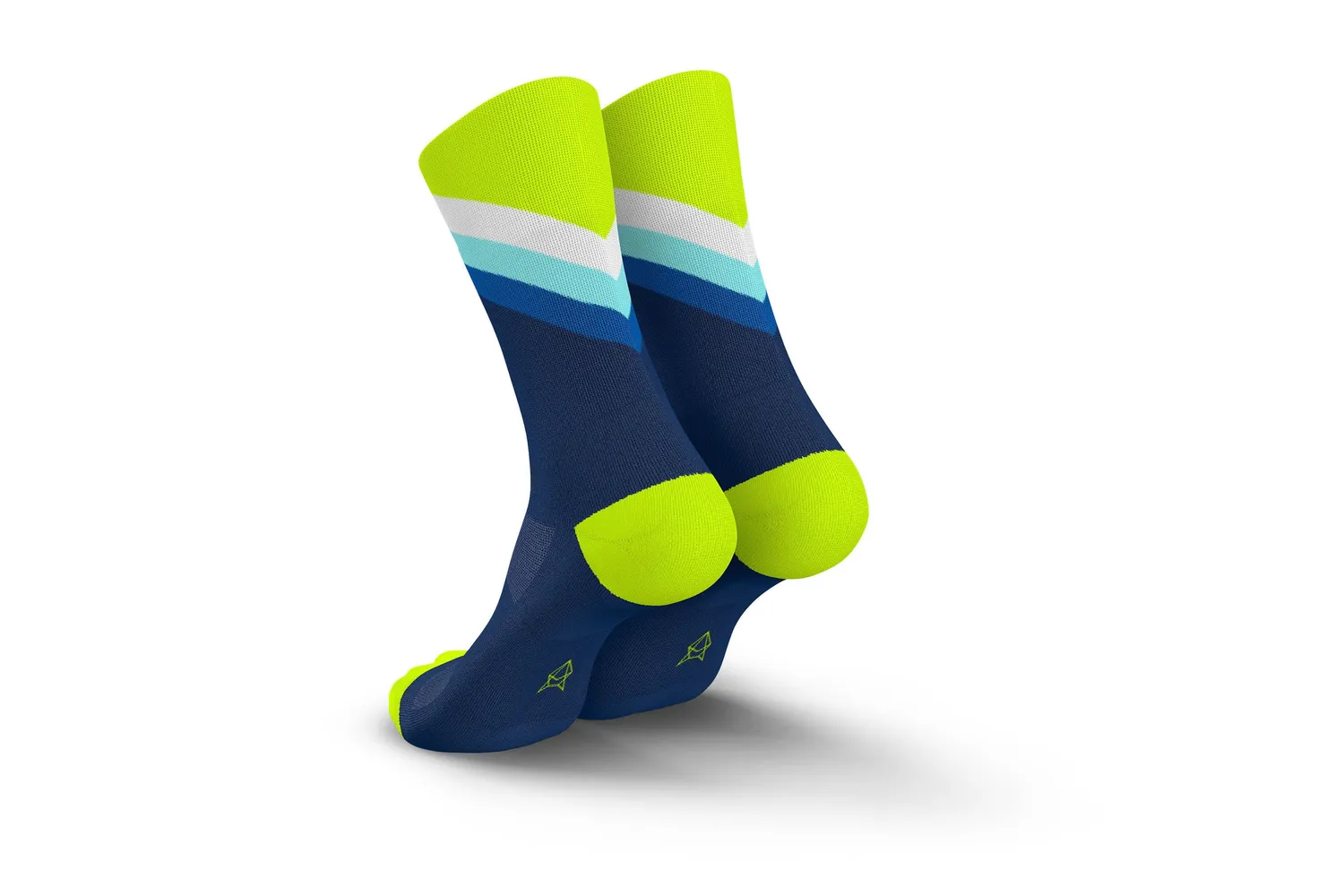 Incylence Running Grades løbesokker navy canary micro