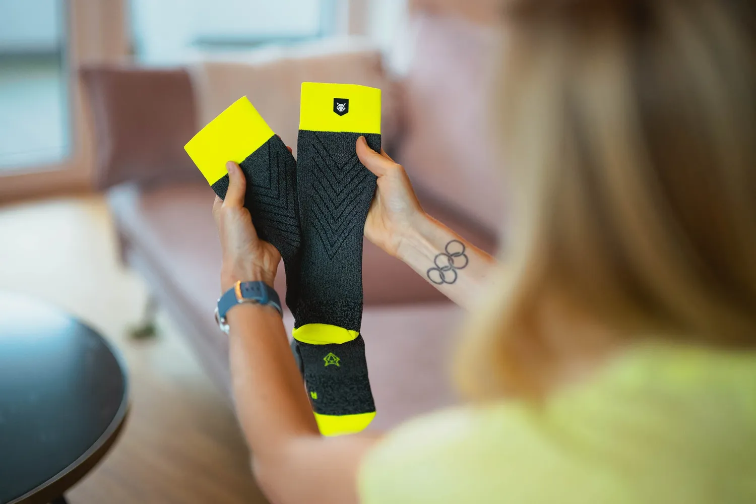 Incylence Renewed Compression V2 strømper grå løb