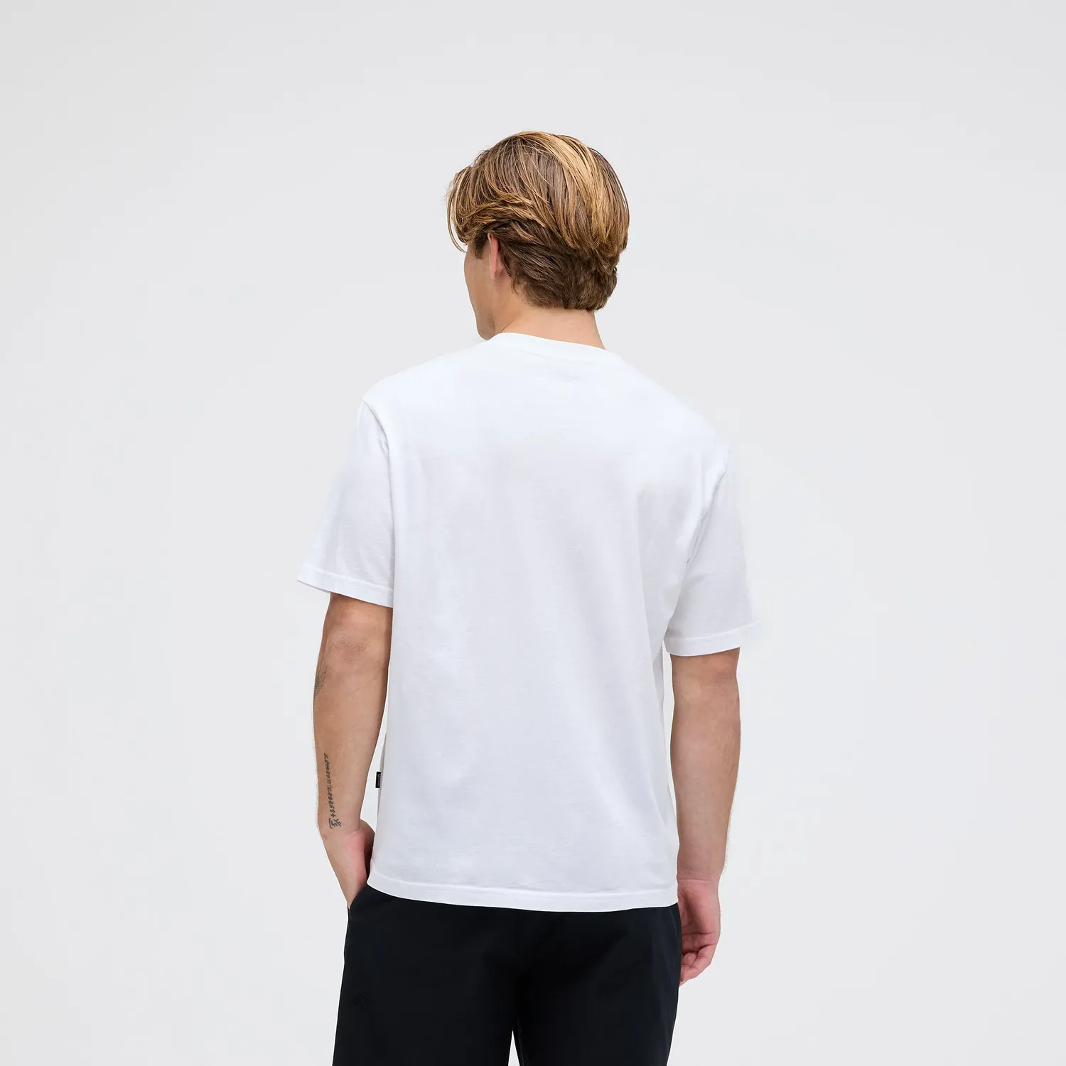 Stance Studio Organic Cotton T-shirt hvid økologisk bomuld