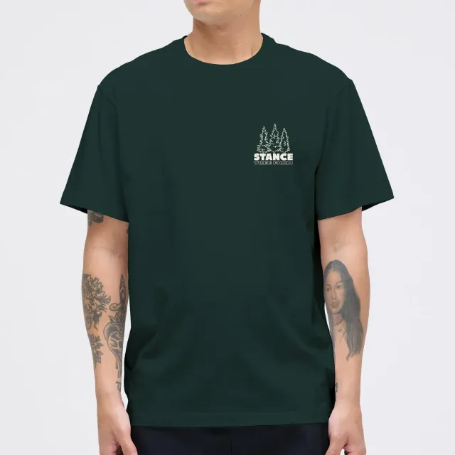 Stance Tree Farm t-shirt pine 100% bomuld
