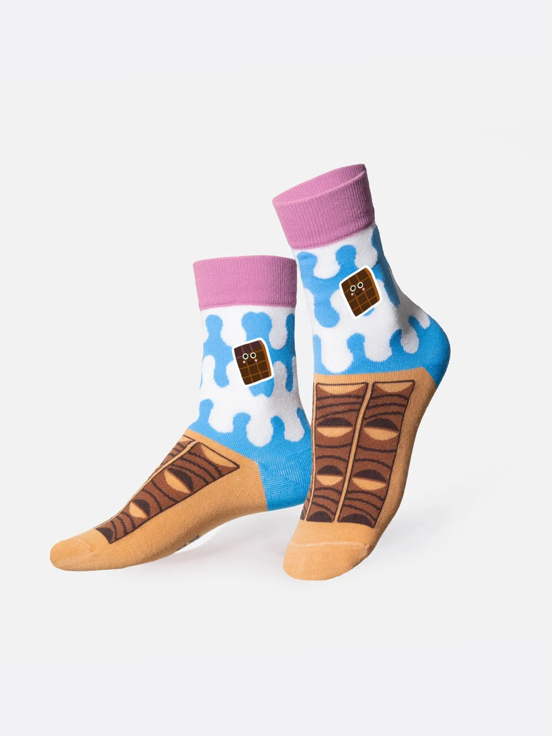 Eat My Socks Milky Bar Kids strømper chokolade