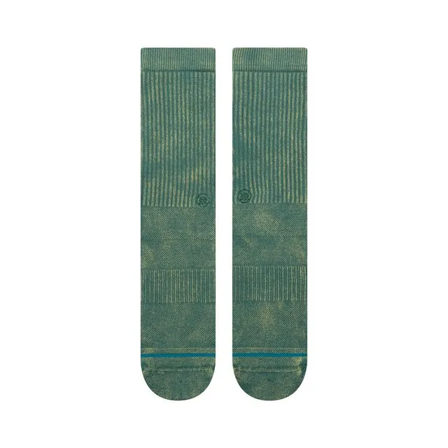 Stance Signature Wash crew bomuldsstrømper teal – hverdag