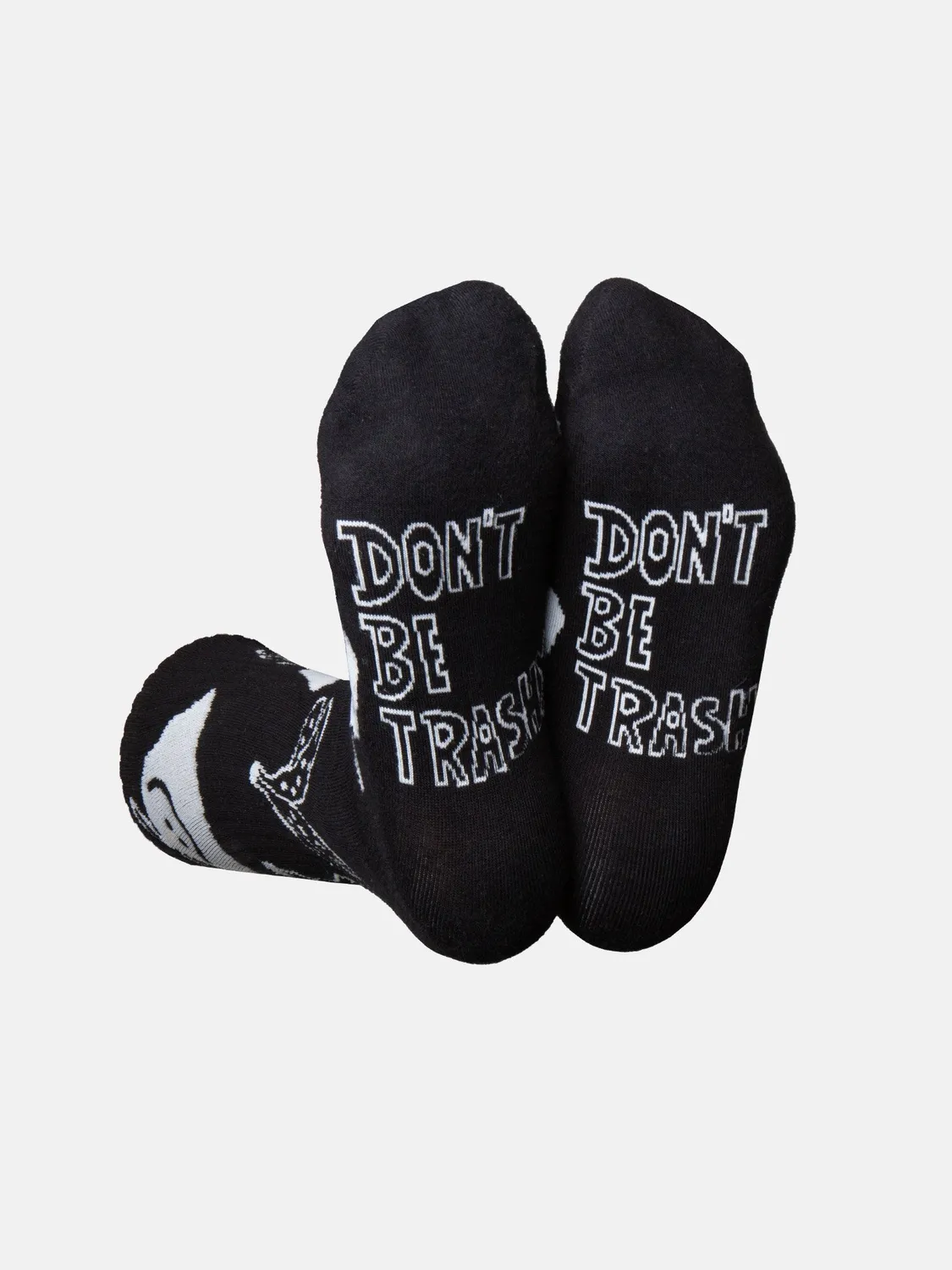 Eat My Socks Trash Flat-Pack sokker 1 par bomuld