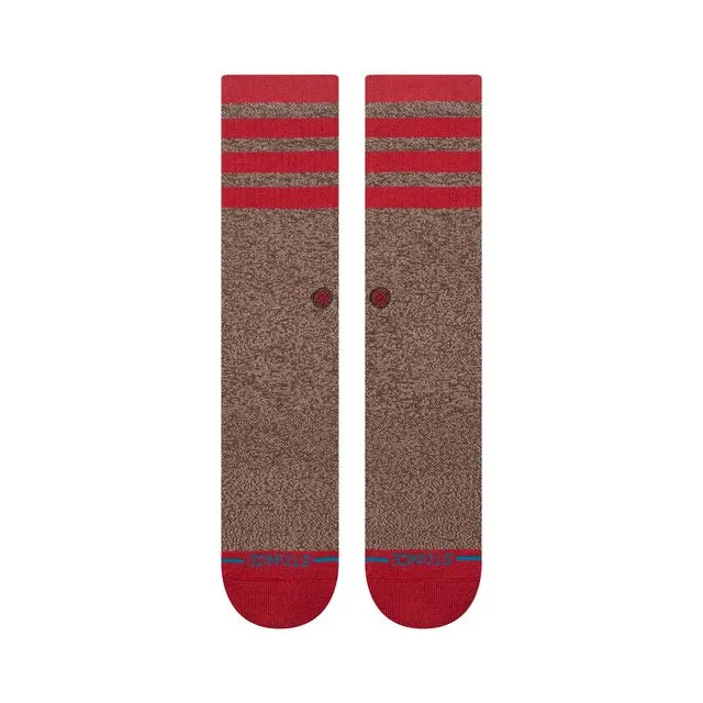 Stance Sock Monkey crew strømper brun medium