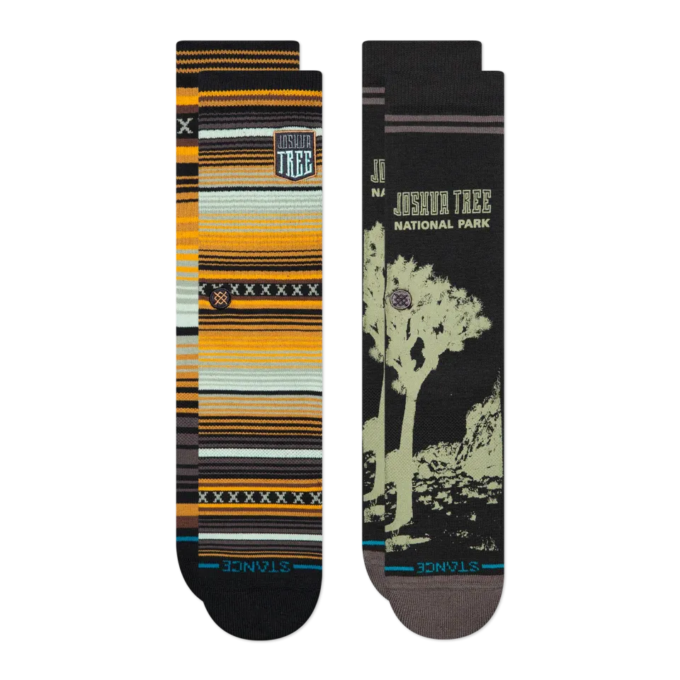 Stance National Parks crew sokker 2-pak medium