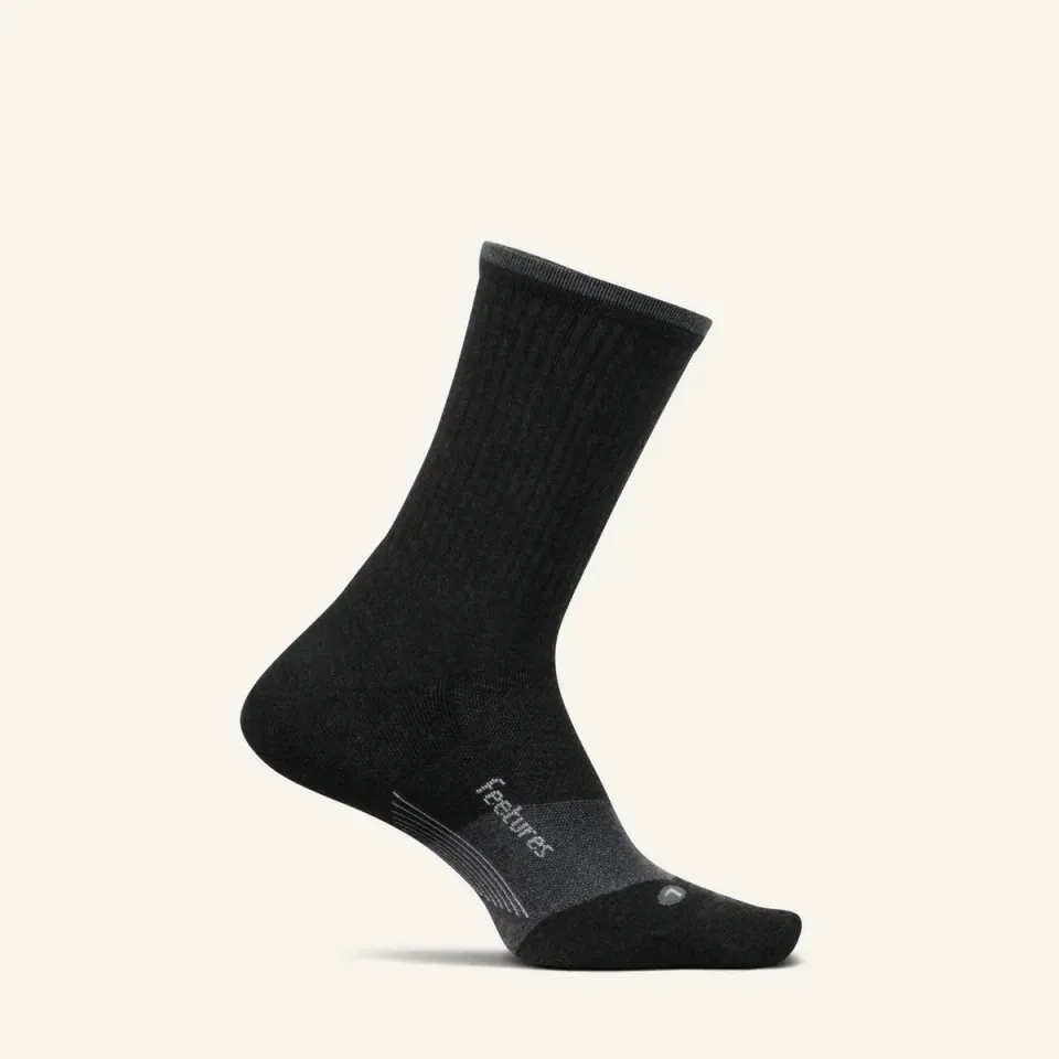 Feetures Trail Max Cushion Mini Crew trailsok Charcoal