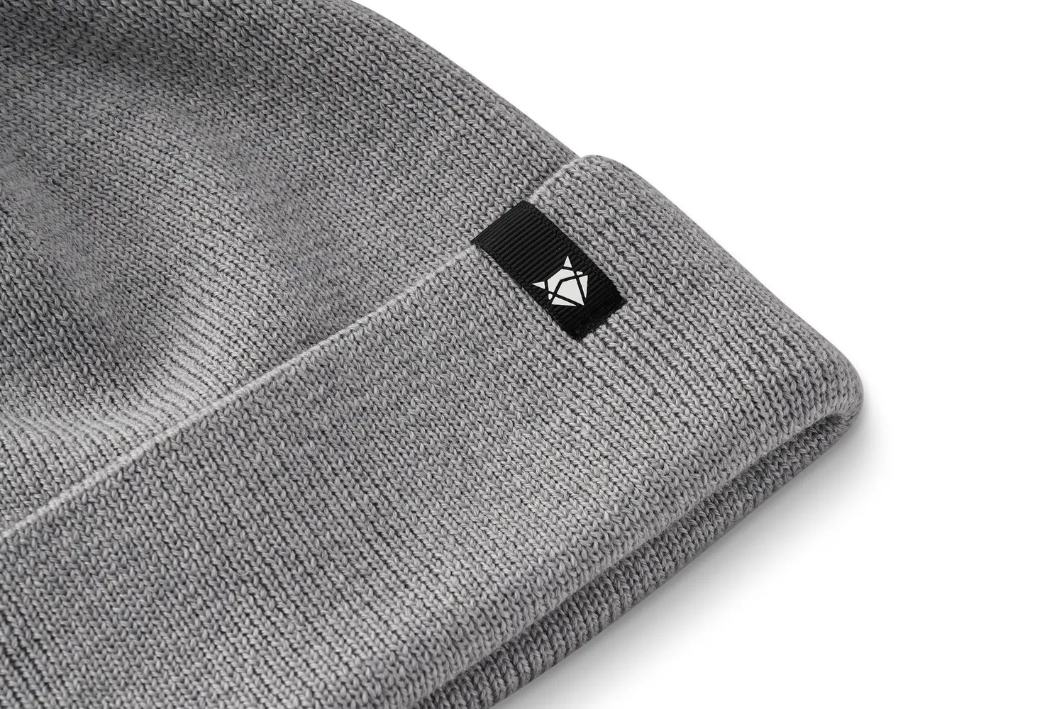 Incylence Merino Beanie Light Grey hue økologisk uld