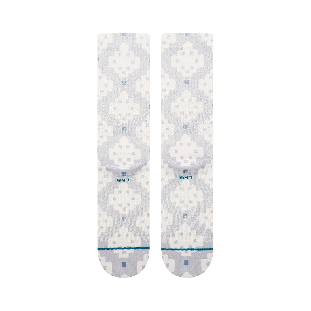 Stance Alhambra crewstrømper grå medium polstring