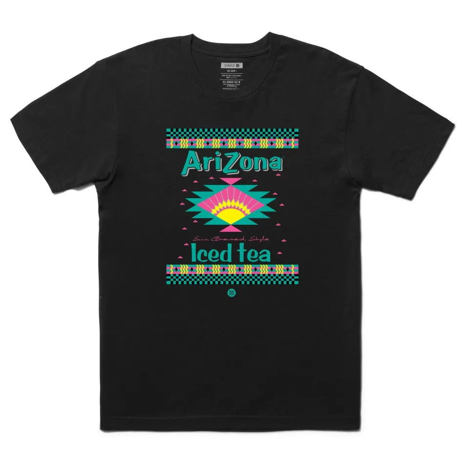 Stance Sunbrewed t-shirt sort bomuld regular
