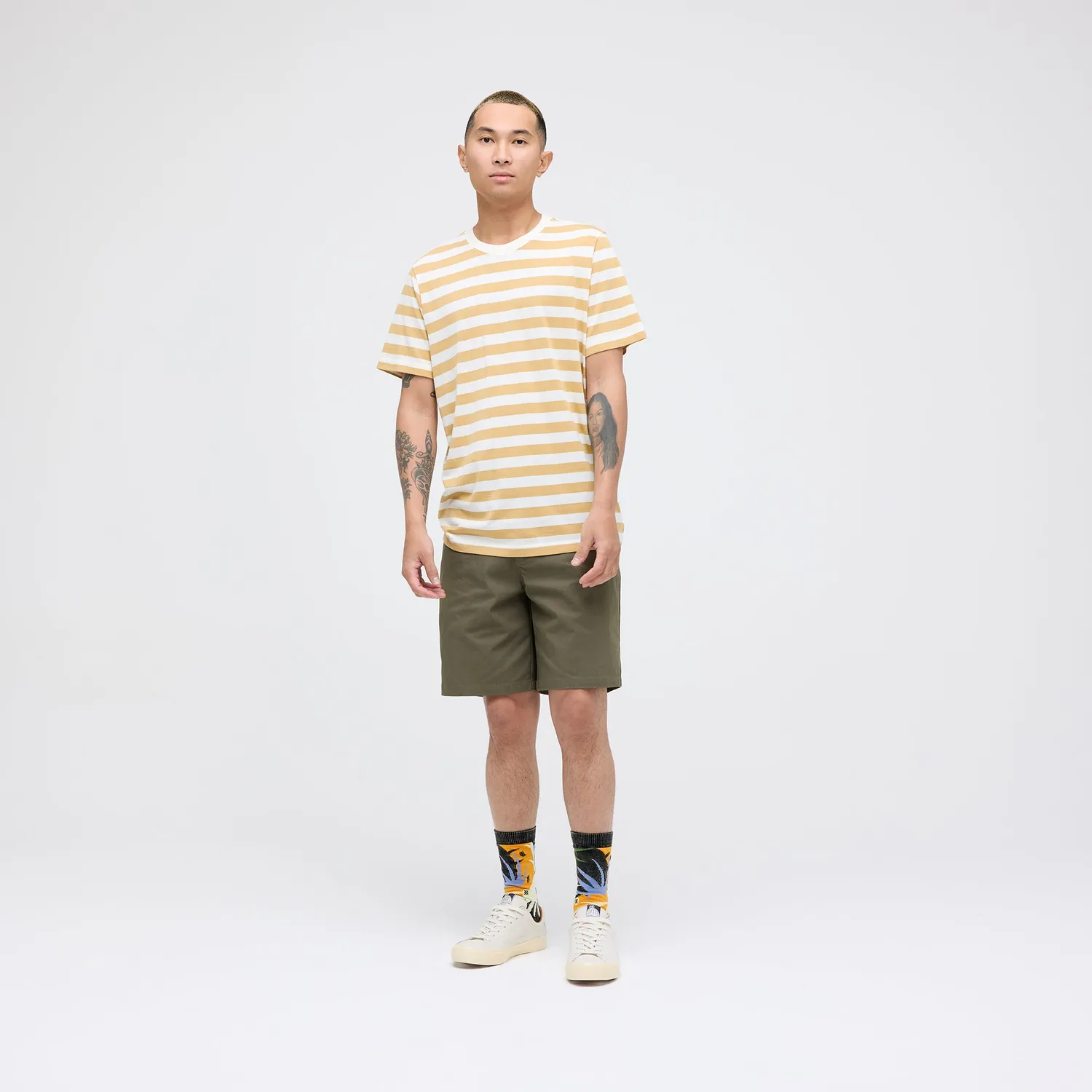 Stance Premiere T-shirt khaki blød