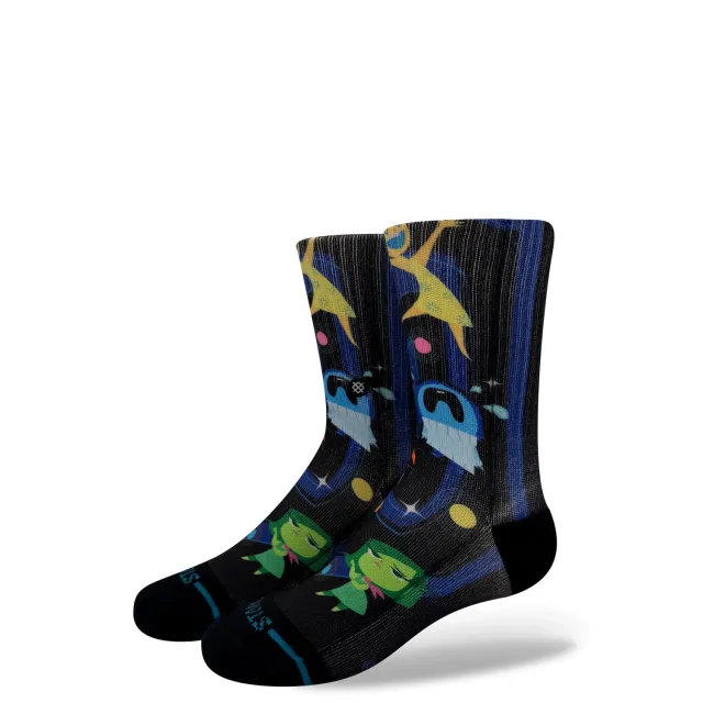 Stance Inside Out Kids Crew sokker navy Disney