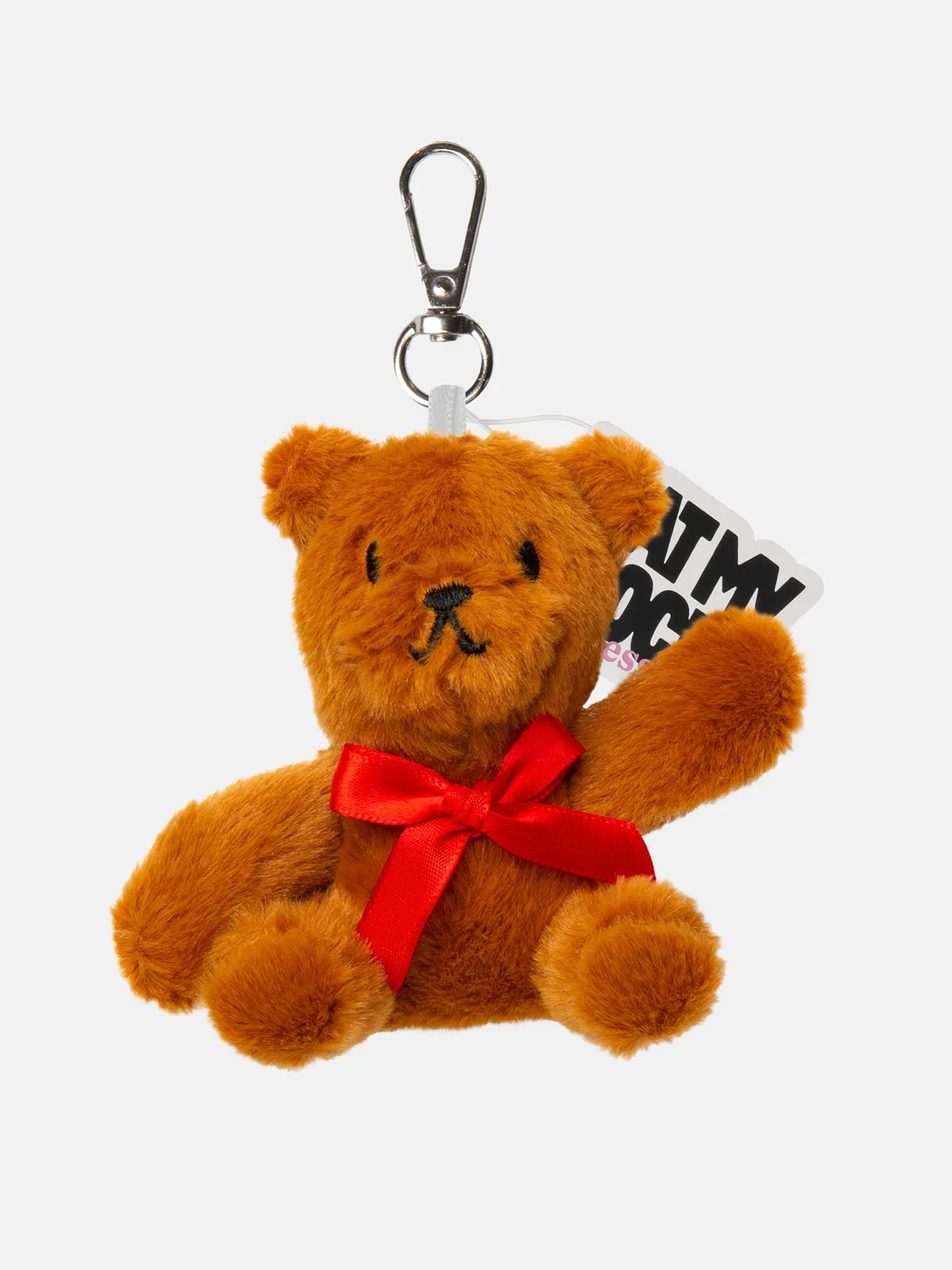 Eat My Socks Teddy Bear taskecharm plys bamse