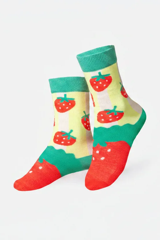 Eat My Socks Berry Bites børnestrømper bomuld