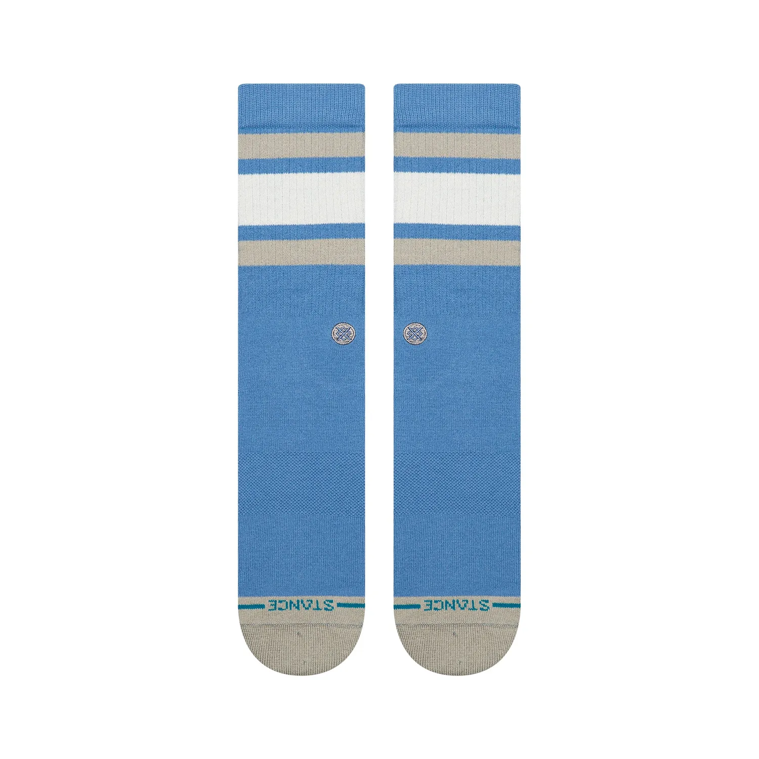 Stance Boyd Crew strømper Capri Blue bomuld