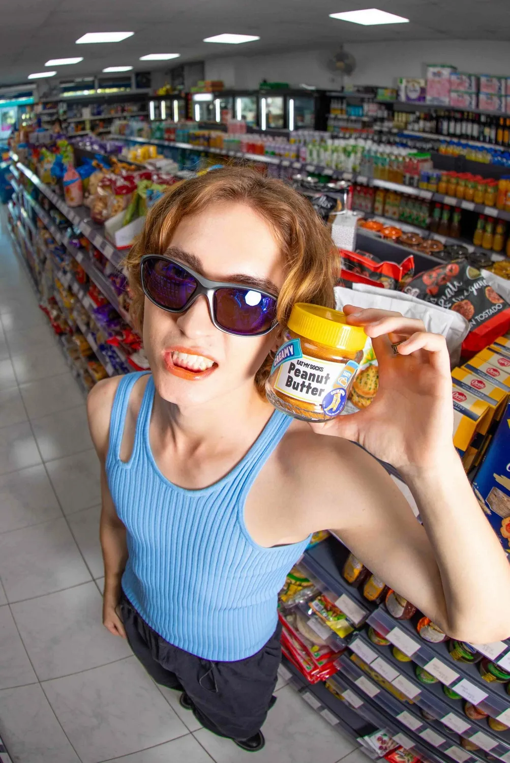 Eat My Socks Peanut Butter sokker 1 par bomuld