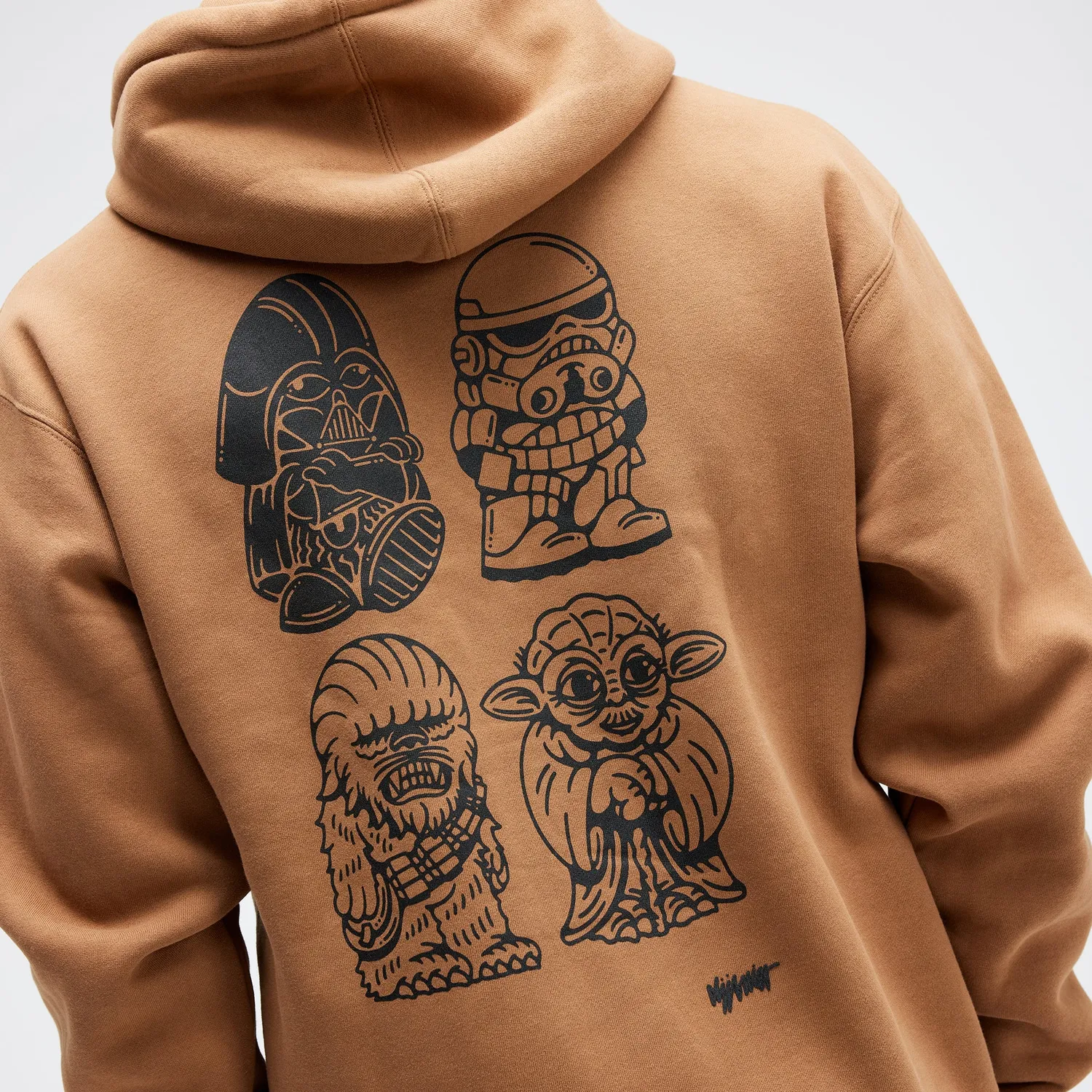 Stance DJ Star Wars hættetrøje Saddle bomuld