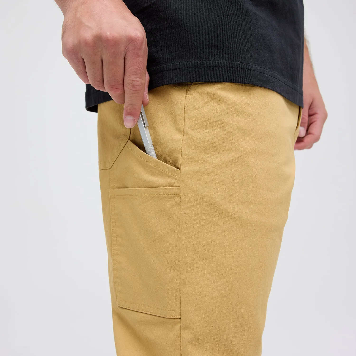 Stance Compound bukser khaki S – FreshTek regular fit