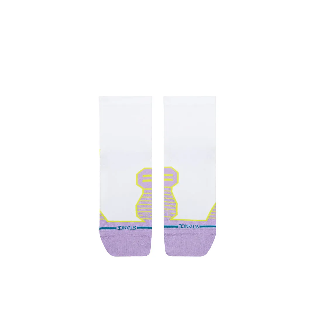 Stance Orchid Ultra Light Quarter strømper lavender – åndbar