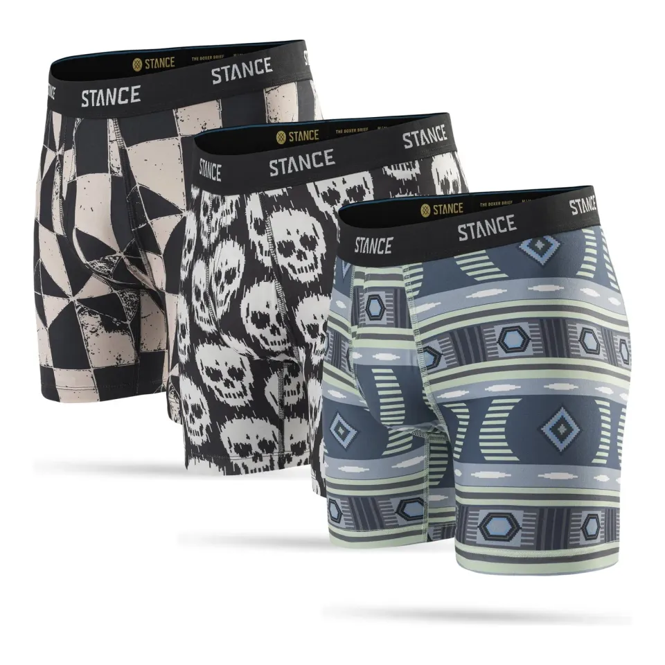 Stance Boxer Brief boxershorts 3-pak sort støtte