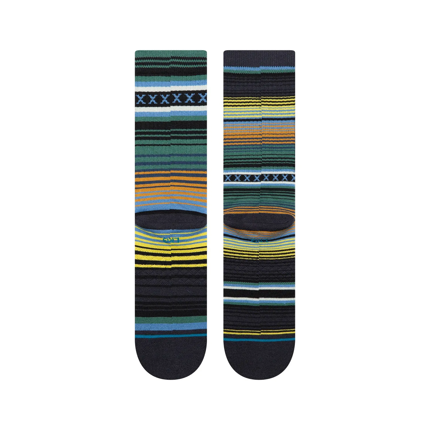 Stance Curren St Crew sokker petrol bomuld