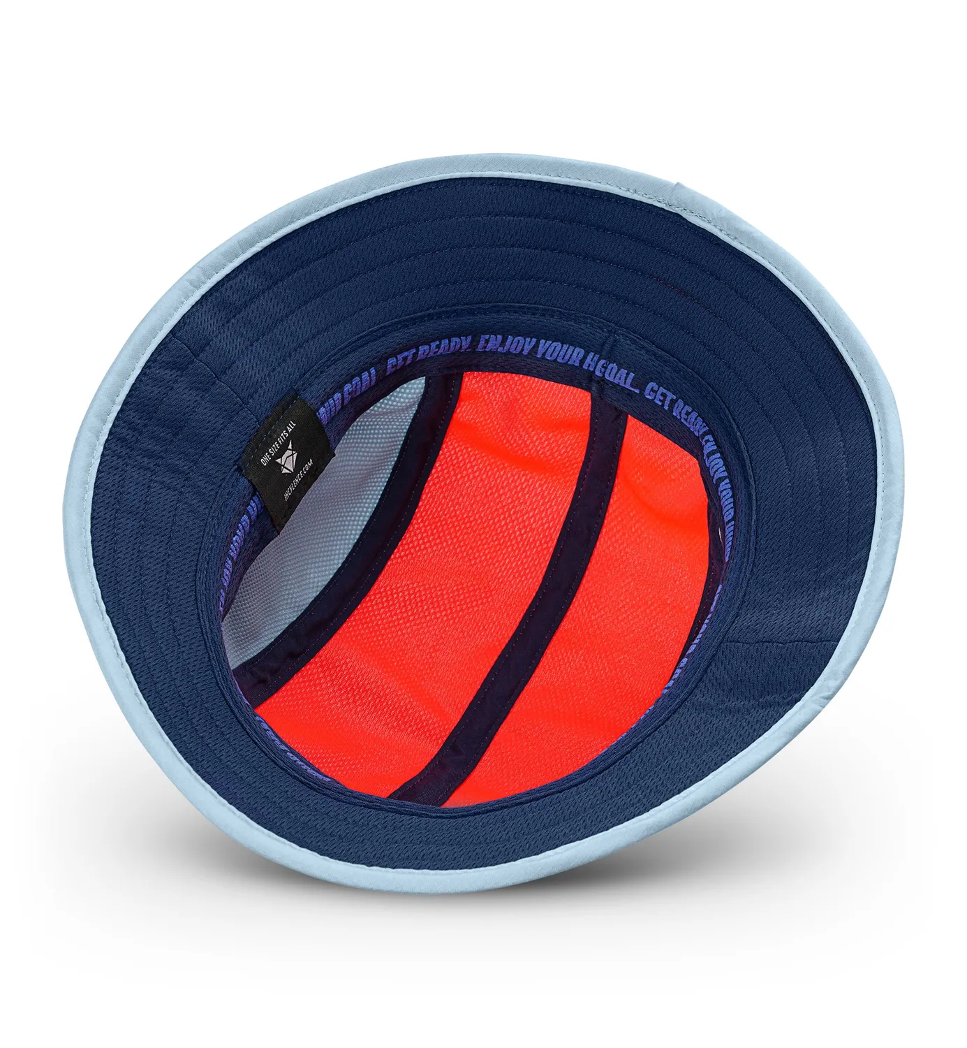Incylence Bucket Hat bøllehat Midnight Blaze polyester
