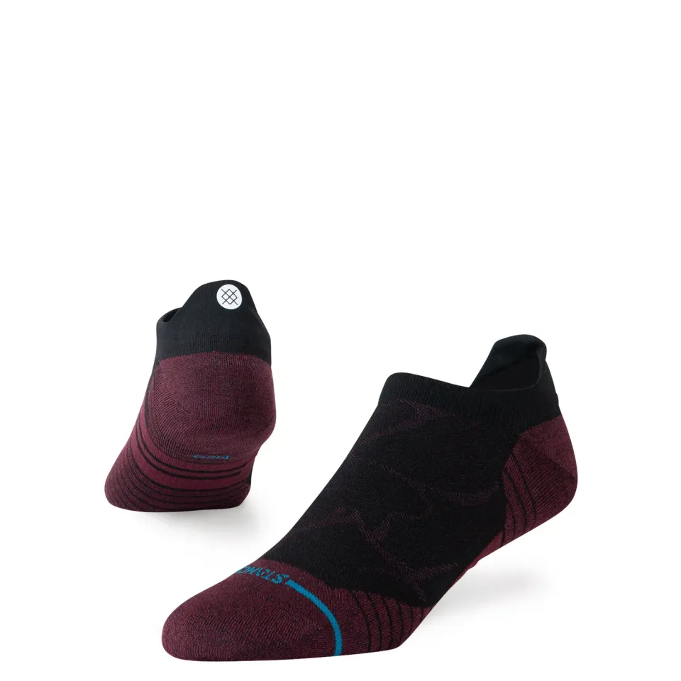 Stance 2000 Ultra Light Tab løbestrømper vinrød ultralet
