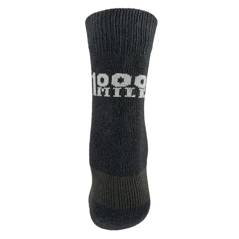 1000 Mile Liner Sock Repreve 1148 sok sort vabel fri