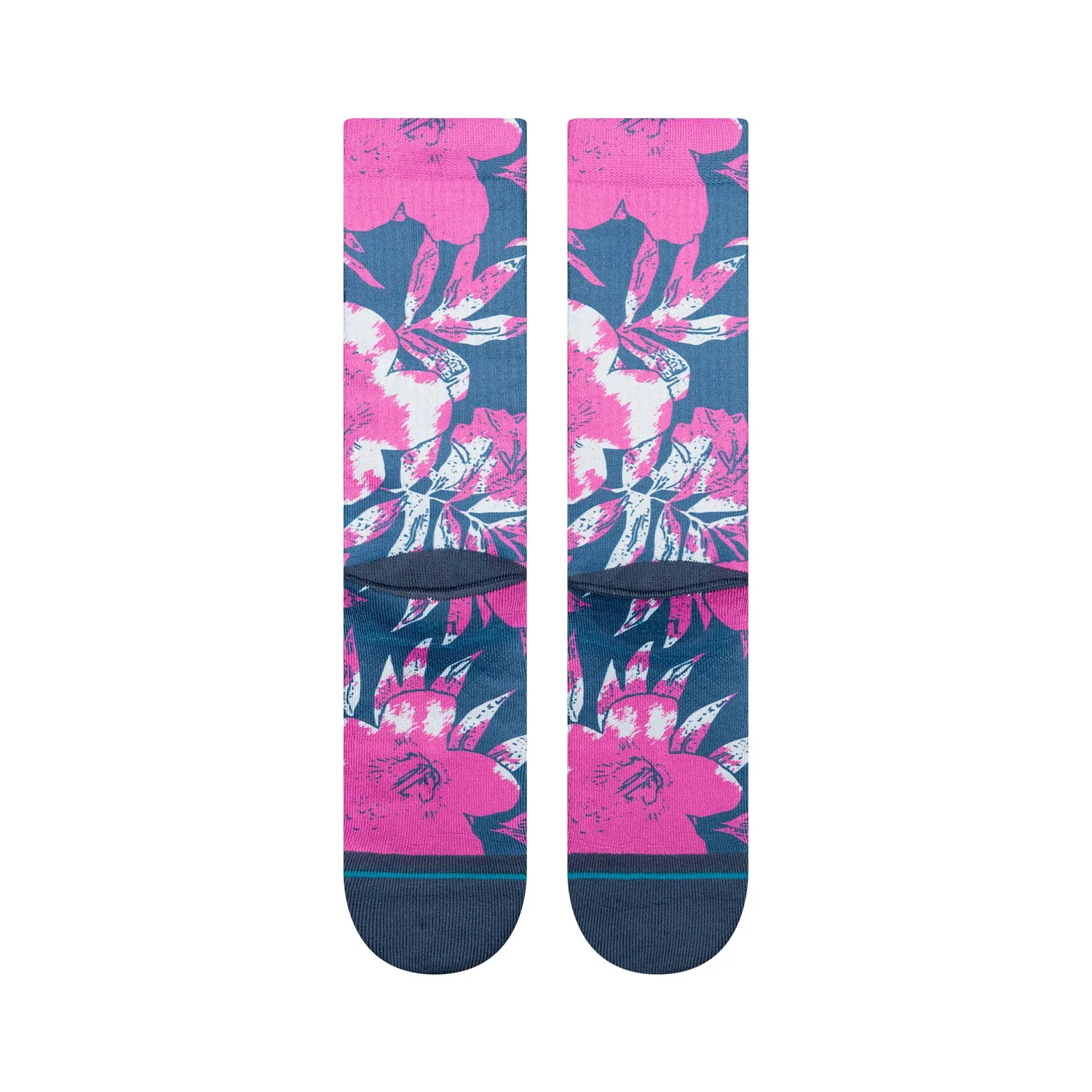 Stance Lihue Crew strømper fuchsia medium støtte