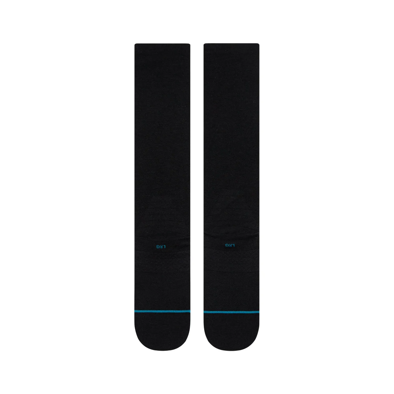 Stance Solid Ultra Light Wool snesokker sort tynd