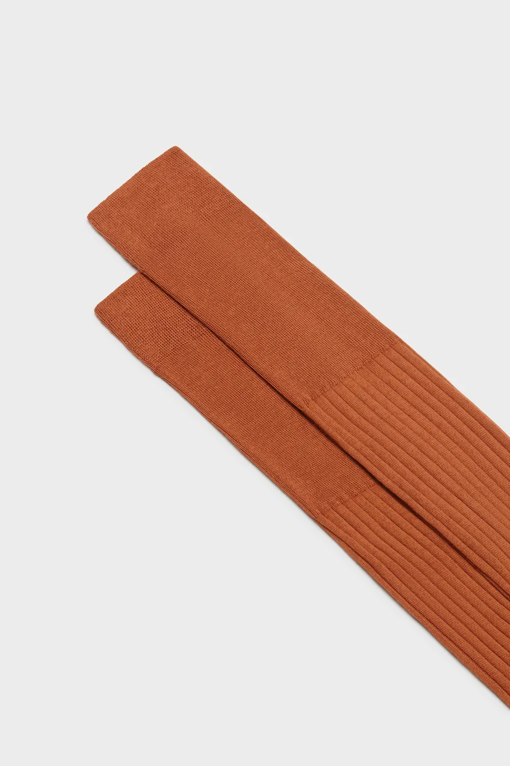 Bresciani Essentials Marcello herre sokker rust øko-bomuld