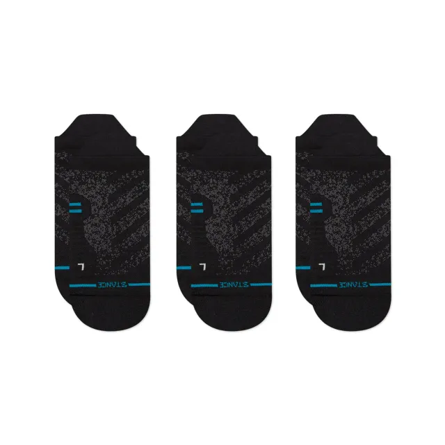 Stance Run Ultra Light Tab løbestrømper 3-pak sort