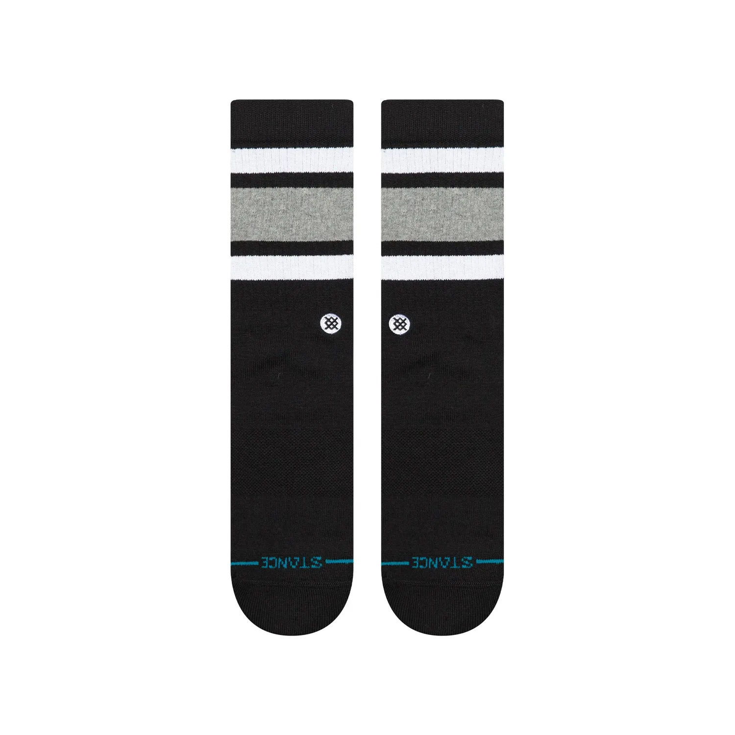 Stance Boyd Crew sokker sort medium polstring
