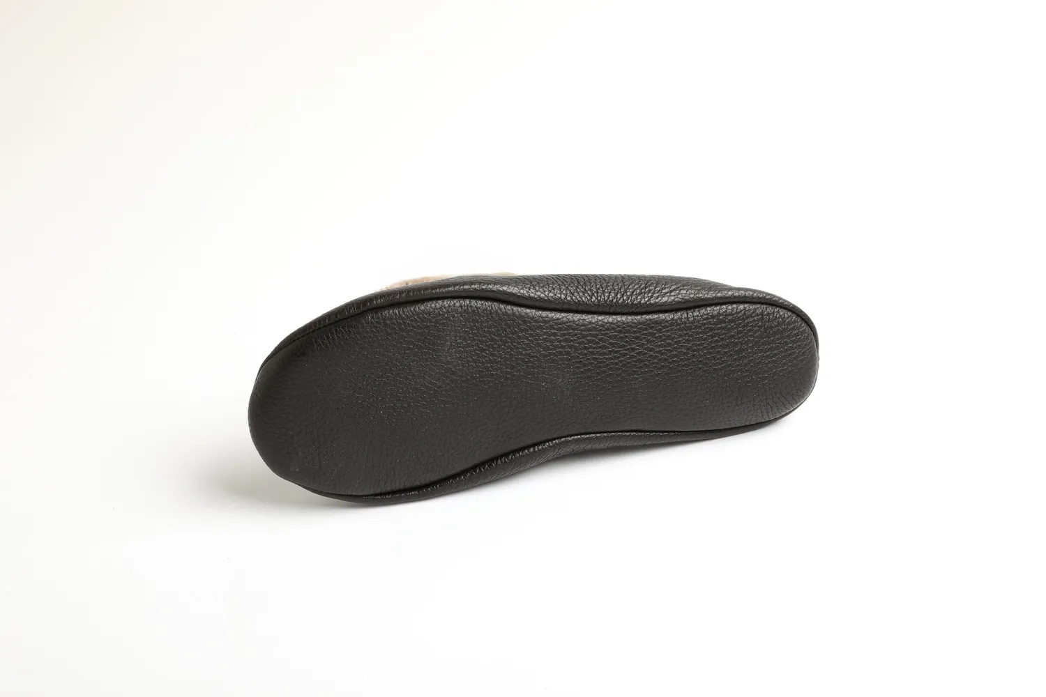 Bresciani Slippers hjemmesko brun cashmere