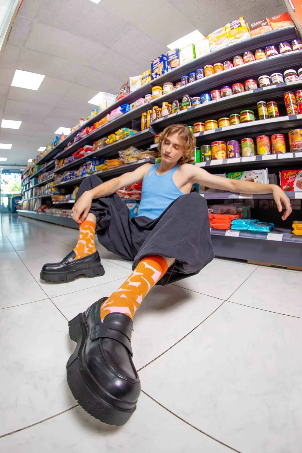 Eat My Socks Peanut Butter sokker 1 par bomuld