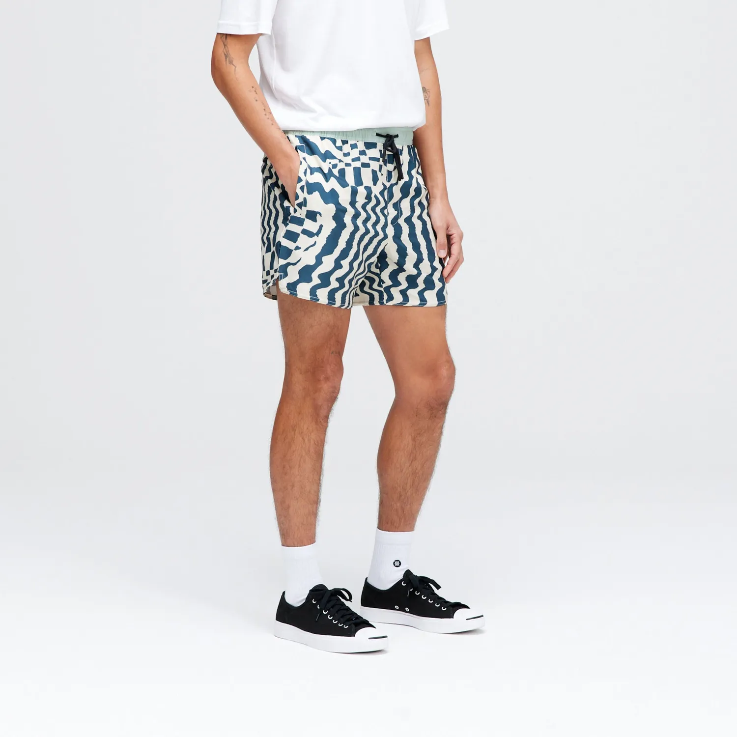 Stance Complex Athletic shorts 5" Checker stræk