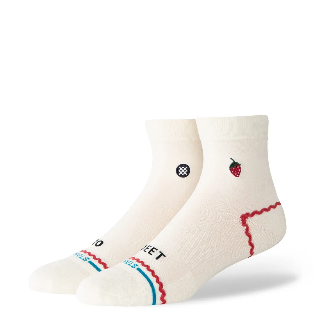 Stance So Sweet Lowrider strømper elfenben – quarter
