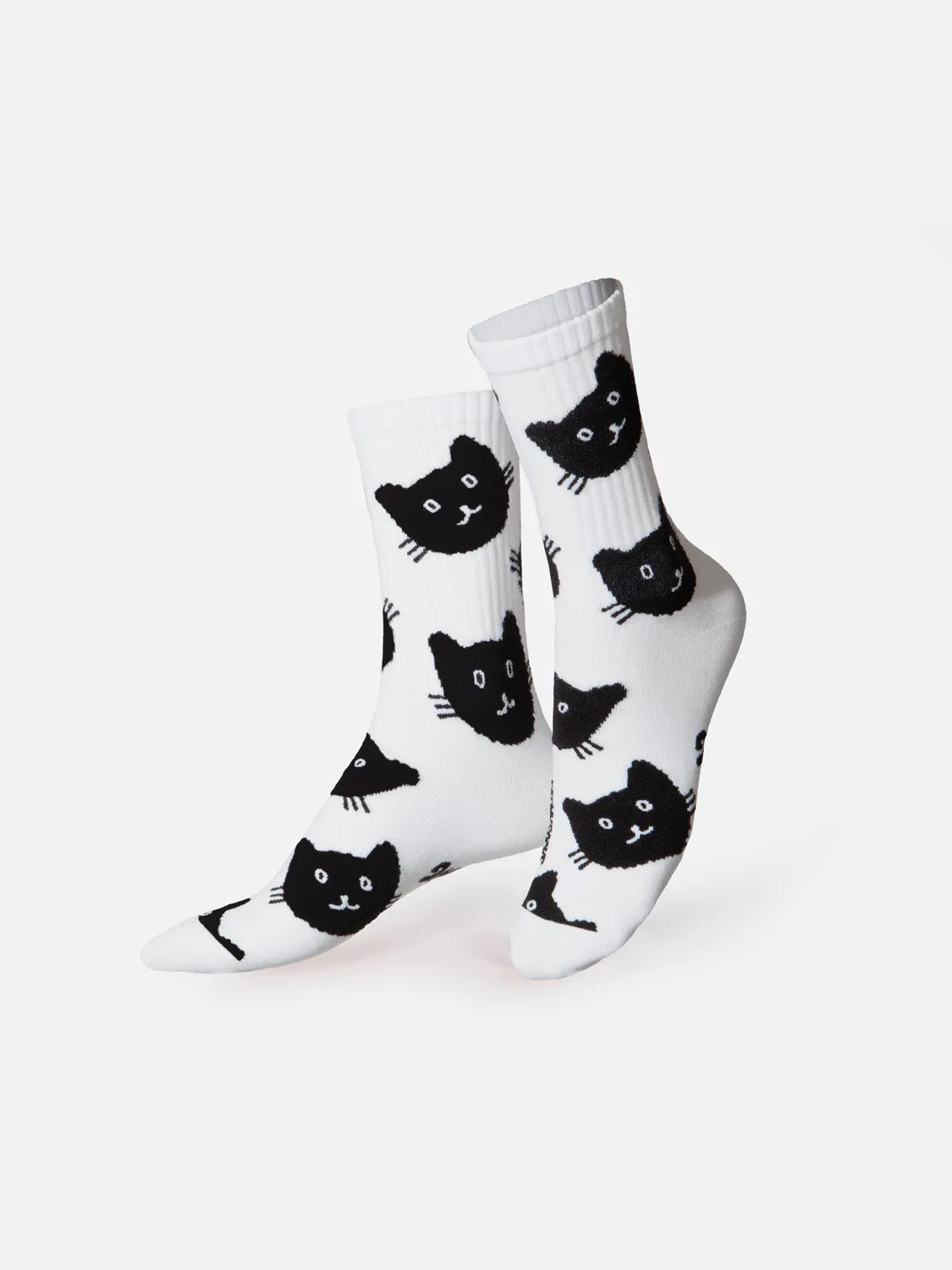 Eat My Socks Cat Flat-Pack sokker 1 par kat