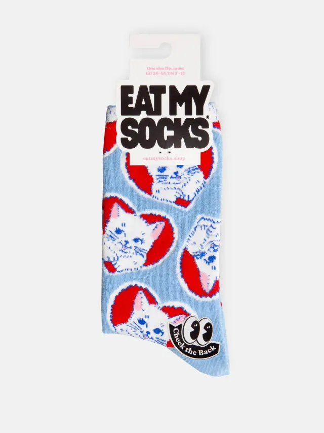 Eat My Socks Lovely Cats sokker 1 par katte