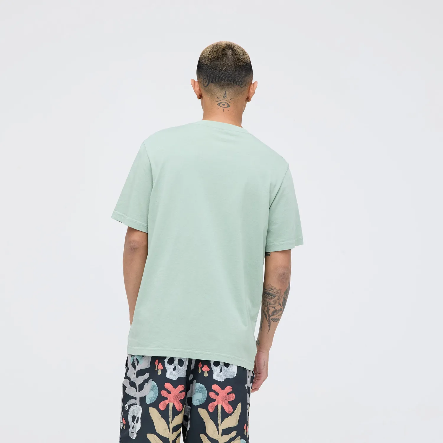 Stance Studio Organic Cotton t-shirt sea green økologisk