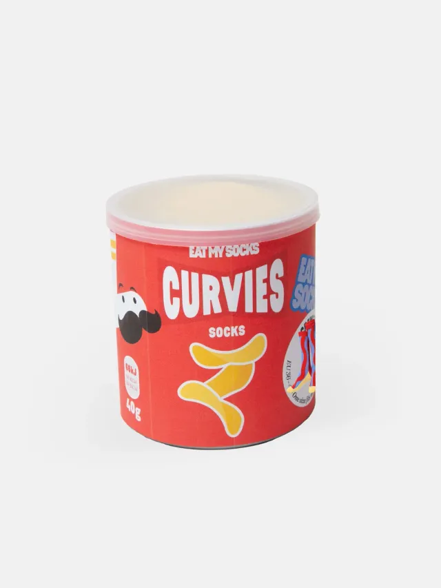 Eat My Socks Curvies sjove strømper
