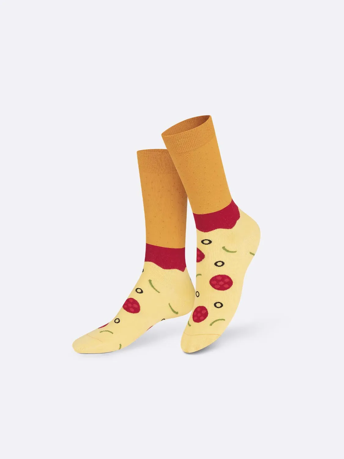 Eat My Socks Napoli Pizza sokker portionsæske italiensk