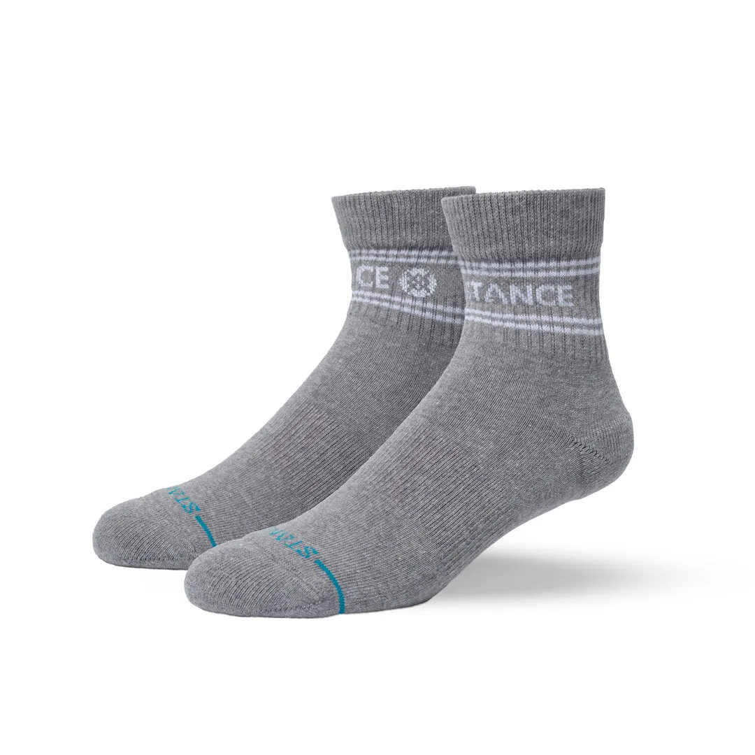 Stance Vital quarter strømper lilla 3-pak bomuld