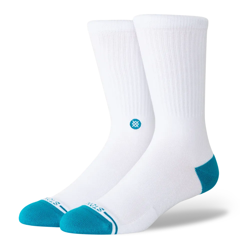 Stance Icon Dot Crew sokker blå medium